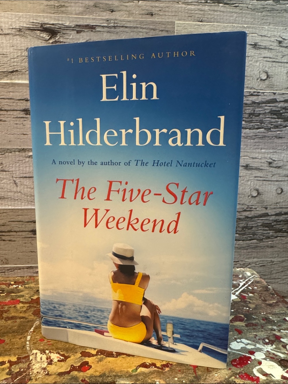2/$18 Elin Hilderbrand The Five-Star Weekend Hardcover Novel Book